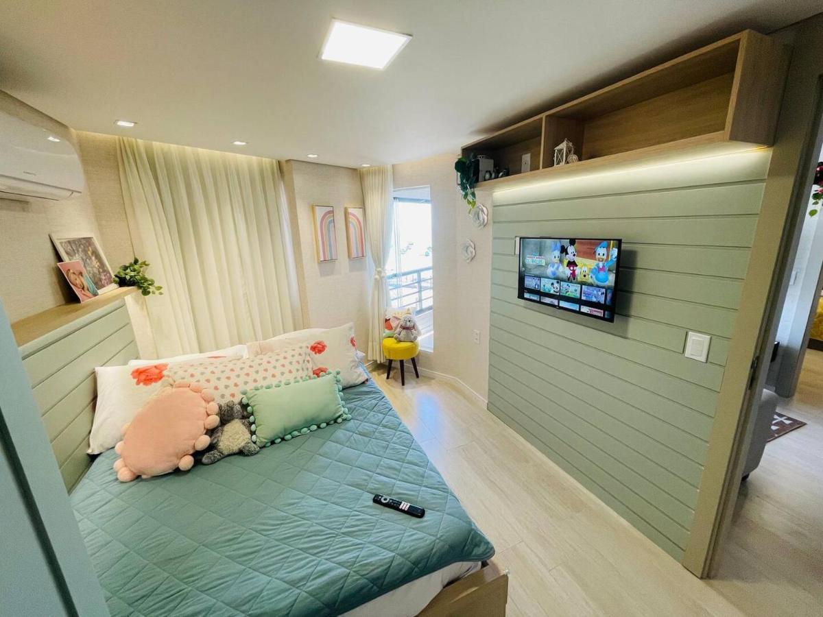 Flat Luxuoso Alto Padrao Frente Mar Com 2 Suites No Iate Plaza Fortaleza  Eksteriør billede