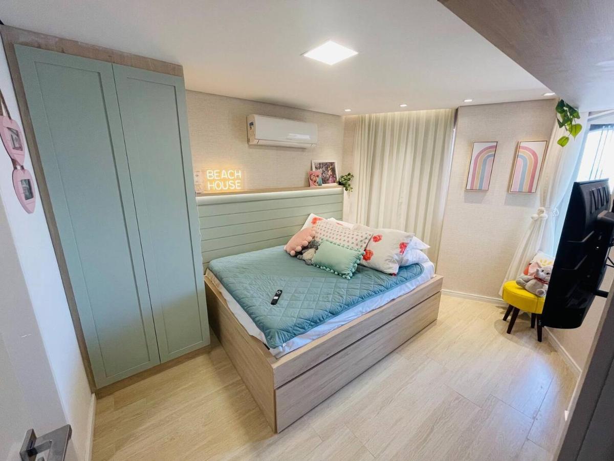 Flat Luxuoso Alto Padrao Frente Mar Com 2 Suites No Iate Plaza Fortaleza  Eksteriør billede